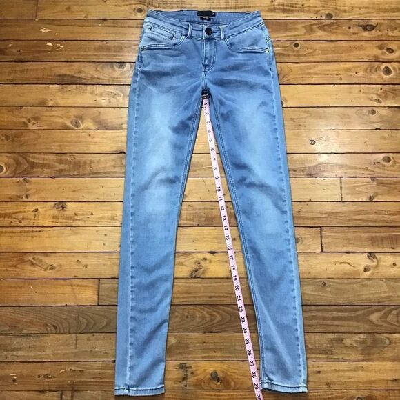 st Amsterdam jeans Pacey light sateen skinny low to medium waist soft size 27 - Picture 7 of 10